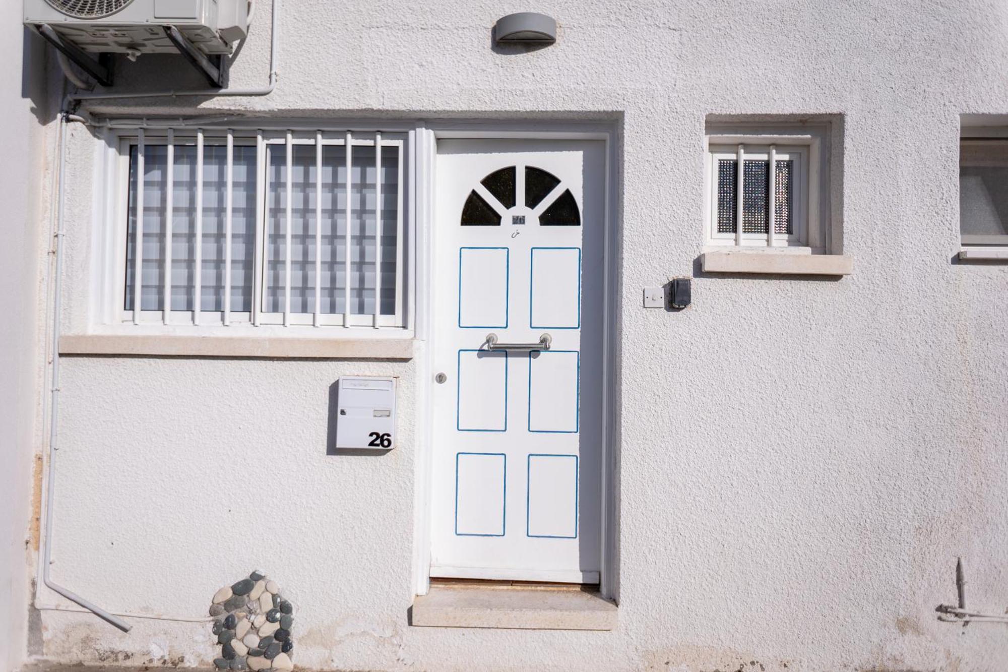 Beach House At Seafront Villa Meneou Exterior foto